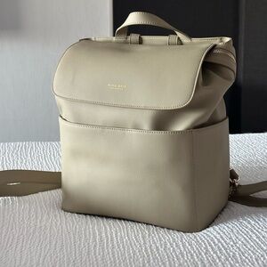 Mina Baie Kinney Midi Sage Vegan Leather